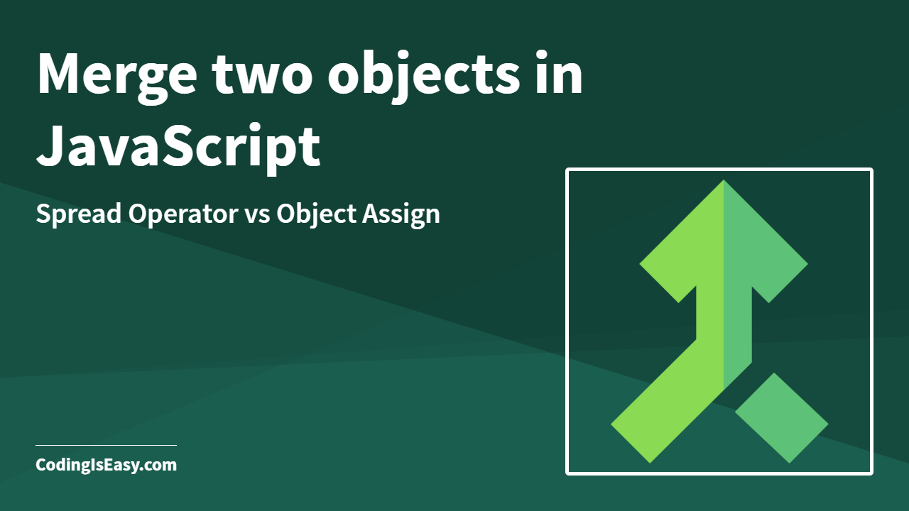Merge two objects in JavaScript